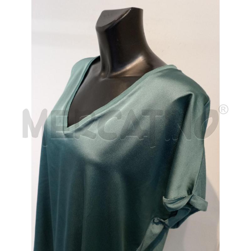 BLUSA DONNA OLTRE VERE LUCIDA SCOLLO V | Mercatino dell'Usato Moncalieri bengasi 3