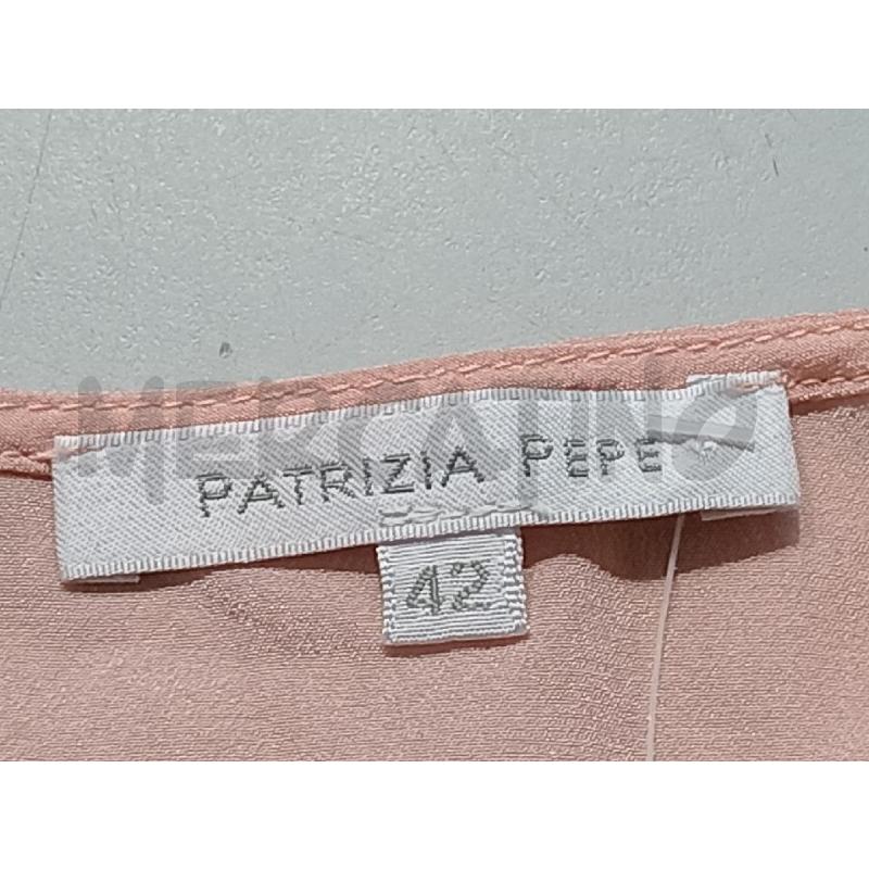 BLUSA DONNA PATRIZIA PEPE ROSA SETA | Mercatino dell'Usato Moncalieri bengasi 5