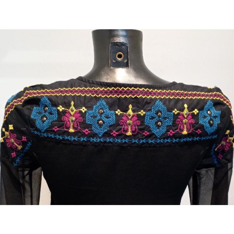 BLUSA DONNA PEPE JEANS NERA VOILE | Mercatino dell'Usato Moncalieri bengasi 4