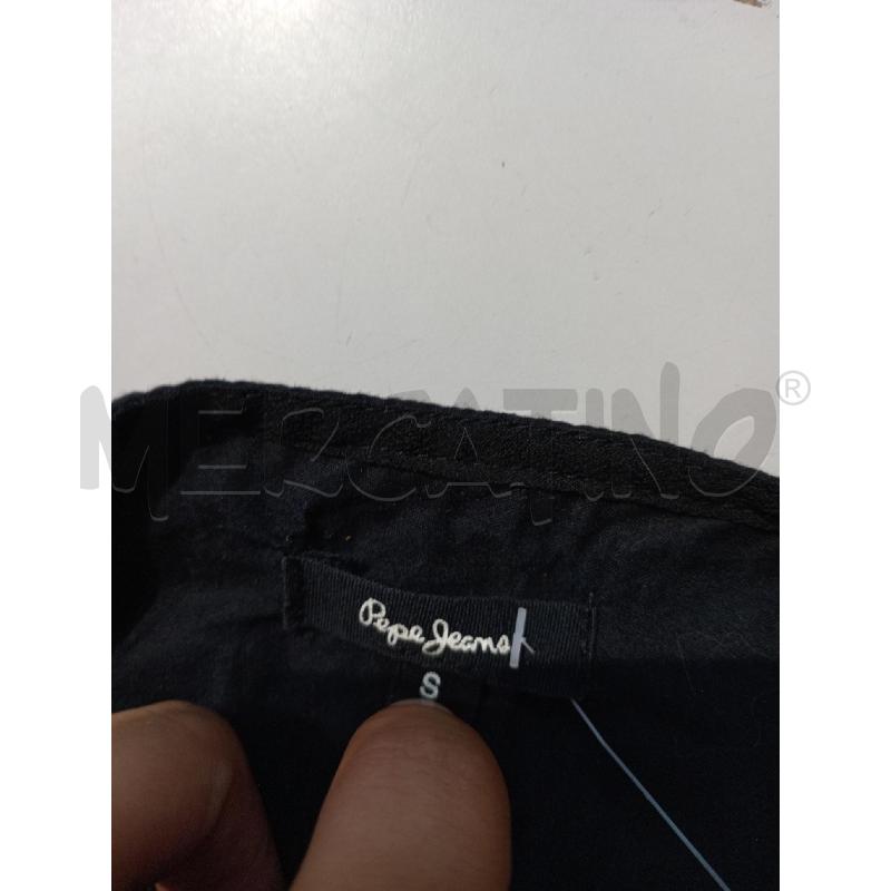 BLUSA DONNA PEPE JEANS NERA VOILE | Mercatino dell'Usato Moncalieri bengasi 5