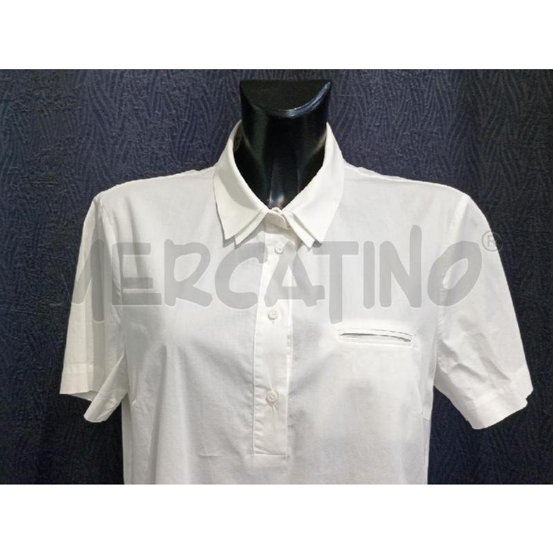 BLUSA DONNA PESERICO BIANCA BEIGE | Mercatino dell'Usato Moncalieri bengasi 4