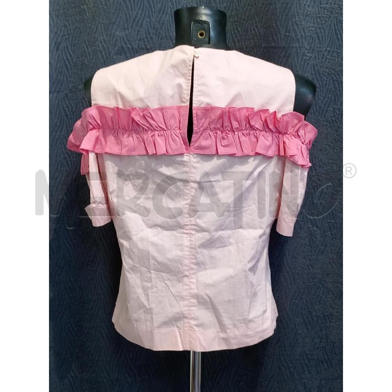 BLUSA DONNA PINKO ROSA CON VOILANT DAVANTI | Mercatino dell'Usato Moncalieri bengasi 2