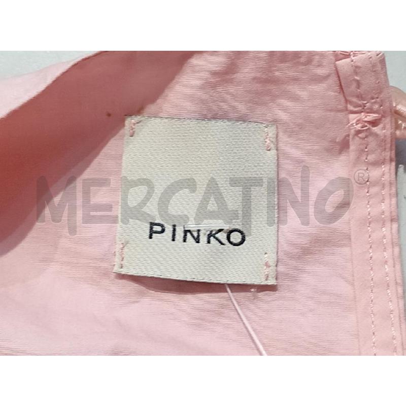 BLUSA DONNA PINKO ROSA CON VOILANT DAVANTI | Mercatino dell'Usato Moncalieri bengasi 5