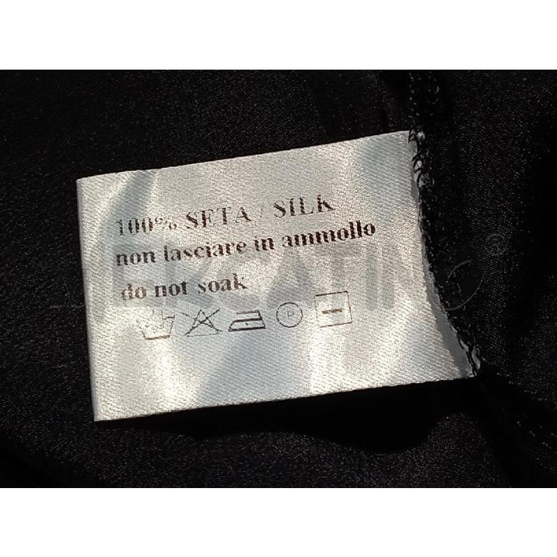 BLUSA DONNA SCAGLIONE NERA SETA | Mercatino dell'Usato Moncalieri bengasi 4