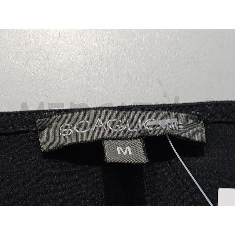 BLUSA DONNA SCAGLIONE NERA SETA | Mercatino dell'Usato Moncalieri bengasi 5