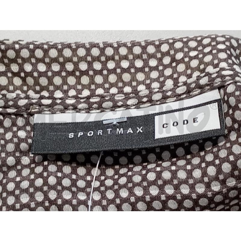 BLUSA DONNA SPORTMAX GRIGIA PALLINI | Mercatino dell'Usato Moncalieri bengasi 5
