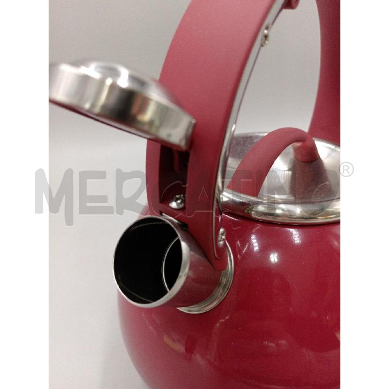 BOLLITORE BIALETTI ROSSO | Mercatino dell'Usato Moncalieri bengasi 3
