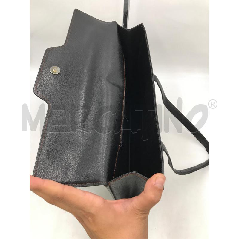 BORSA CARTELLA VELENTINO NERA PELLE | Mercatino dell'Usato Moncalieri bengasi 5