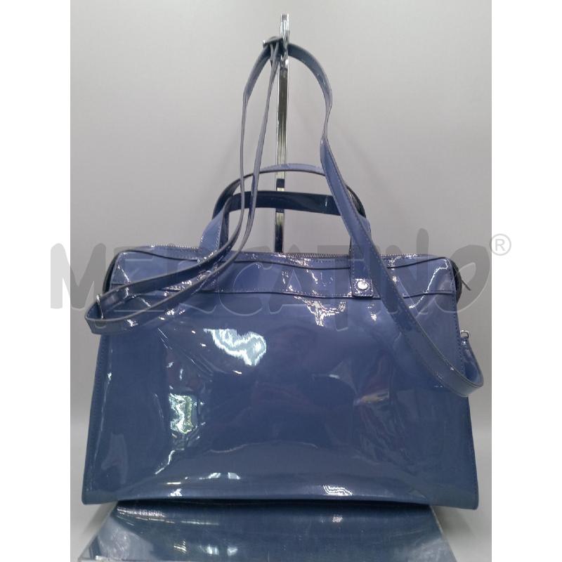 BORSA DONNA ARMANI JEANS CON TRACOLLA CARTA DA ZUCCHERO PRESENTA PICCOLE MACCHIE FRONTE  | Mercatino dell'Usato Moncalieri bengasi 2