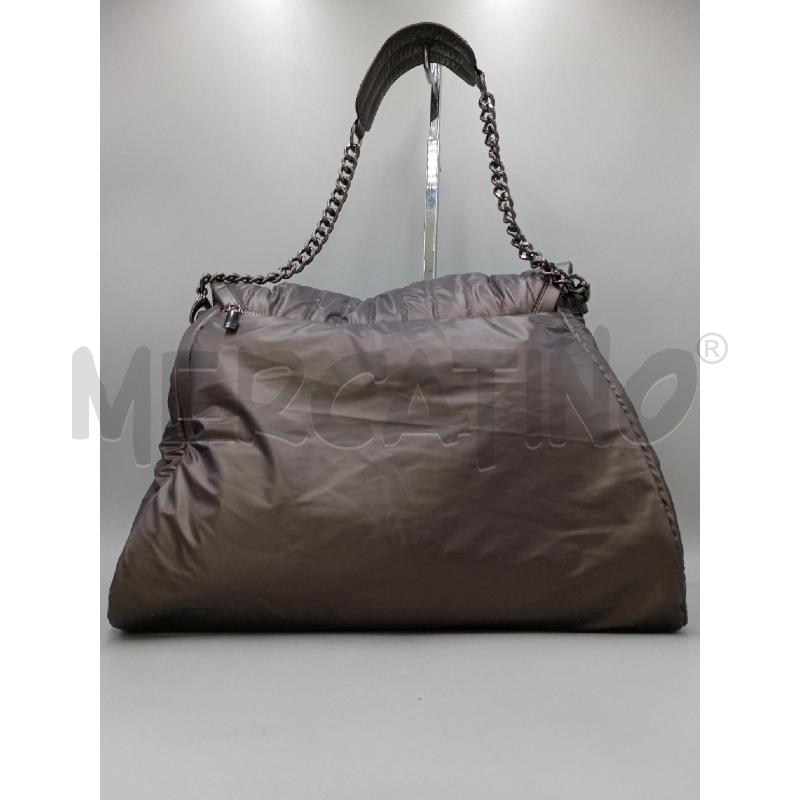 BORSA DONNA ARMANI JEANS IMBOTTITA MARRONE | Mercatino dell'Usato Moncalieri bengasi 2