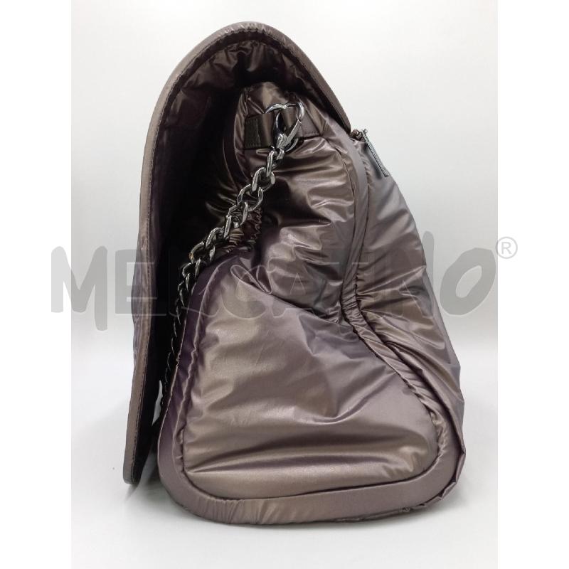 BORSA DONNA ARMANI JEANS IMBOTTITA MARRONE | Mercatino dell'Usato Moncalieri bengasi 5