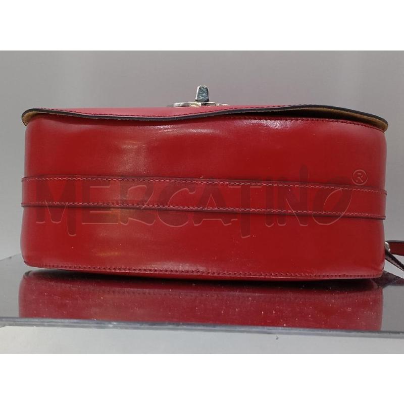 BORSA DONNA BALDININI ROSSA TRACOLLA | Mercatino dell'Usato Moncalieri bengasi 3