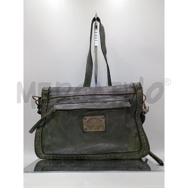 BORSA DONNA BAYSIDE VERDE PELLE | Mercatino dell'Usato Moncalieri bengasi 2