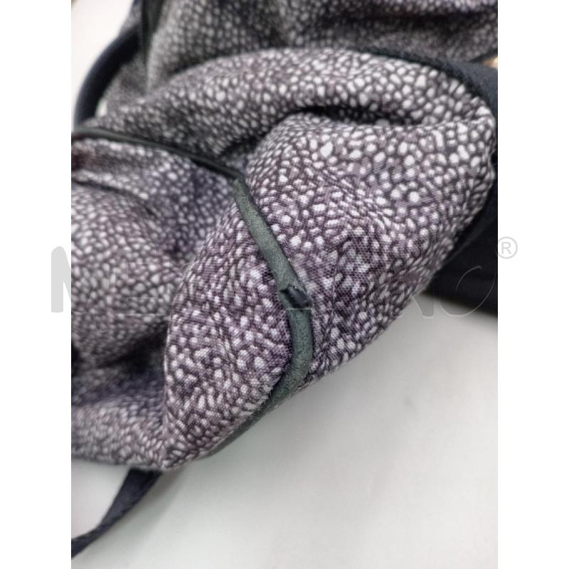 BORSA DONNA BORBONESE BAULETTO BIANCO NERO | Mercatino dell'Usato Moncalieri bengasi 2
