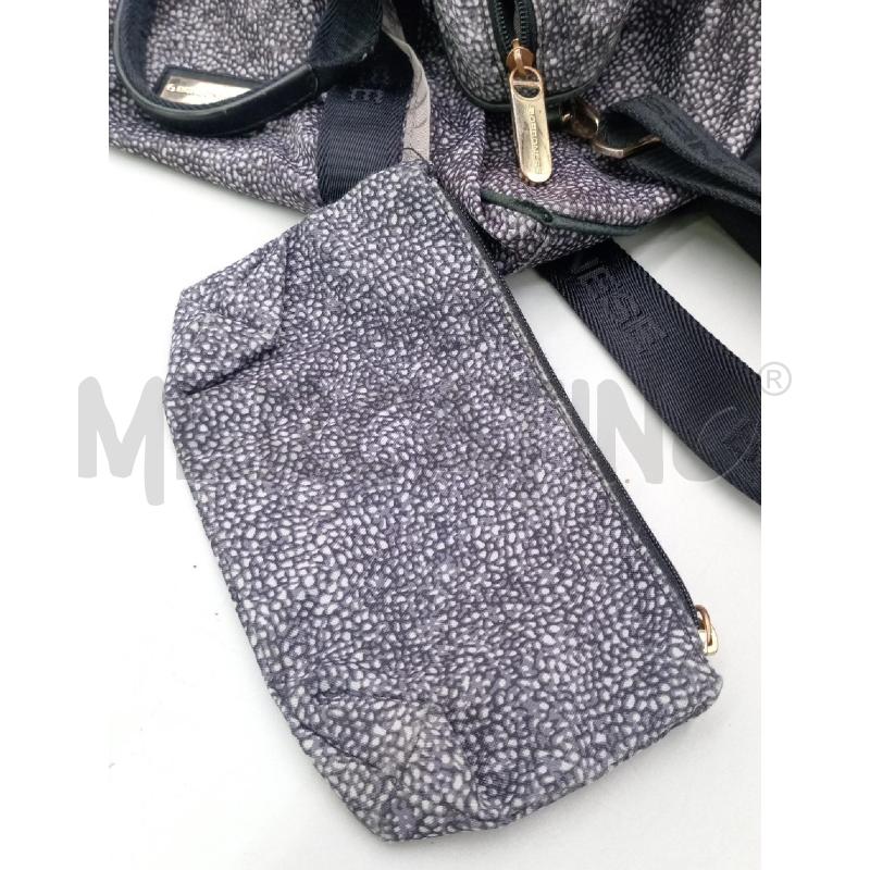 BORSA DONNA BORBONESE BAULETTO BIANCO NERO | Mercatino dell'Usato Moncalieri bengasi 5