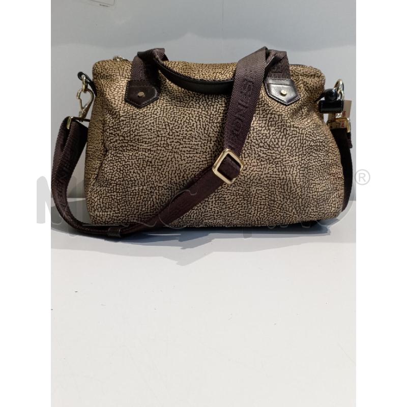 Borsa Donna Tracolla Borbonese Beige Marrone