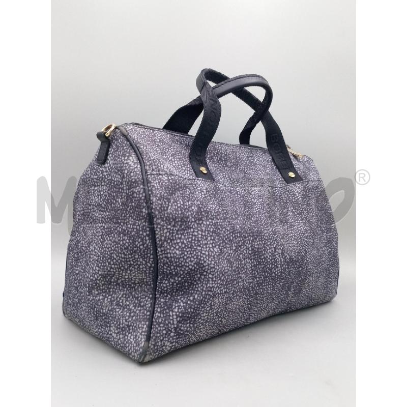 BORSA DONNA BORBONESE NERA BAULETTO CON DIFETTI | Mercatino dell'Usato Moncalieri bengasi 1