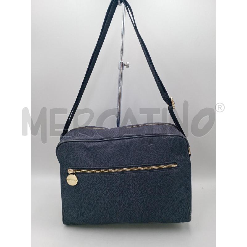 BORSA DONNA BORBONESE NERA CON TRACOLLA | Mercatino dell'Usato Moncalieri bengasi 2