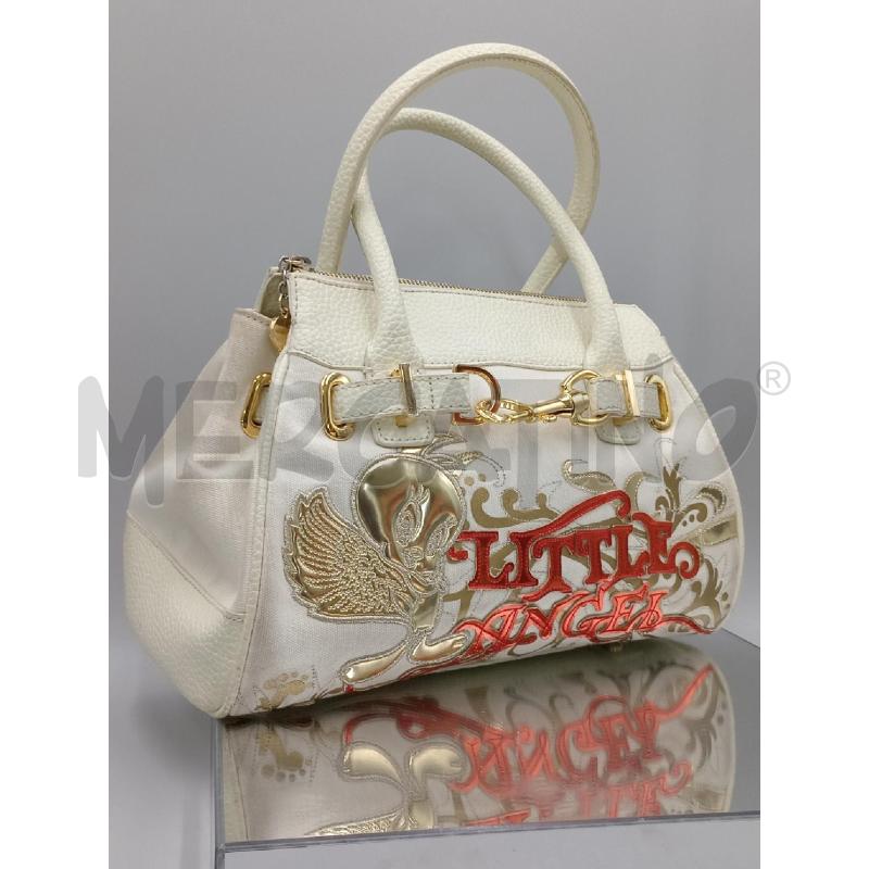 BORSA DONNA BRACCIALINI CREMA LITTLE ANGEL TITTI | Mercatino dell'Usato Moncalieri bengasi 1
