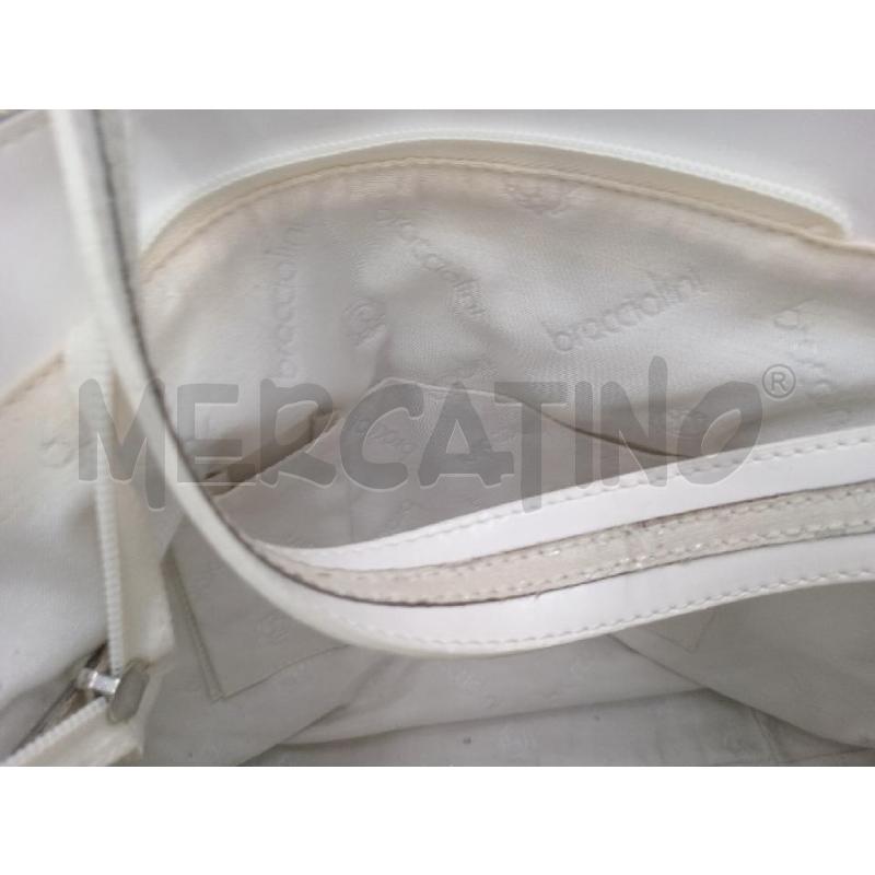 BORSA DONNA BRACCIALINI EFFETTO JEANS CON FIORI  | Mercatino dell'Usato Moncalieri bengasi 5