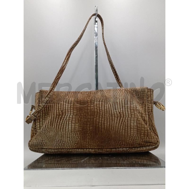 BORSA DONNA CASTIONI TAPIRO MARRONE | Mercatino dell'Usato Moncalieri bengasi 2