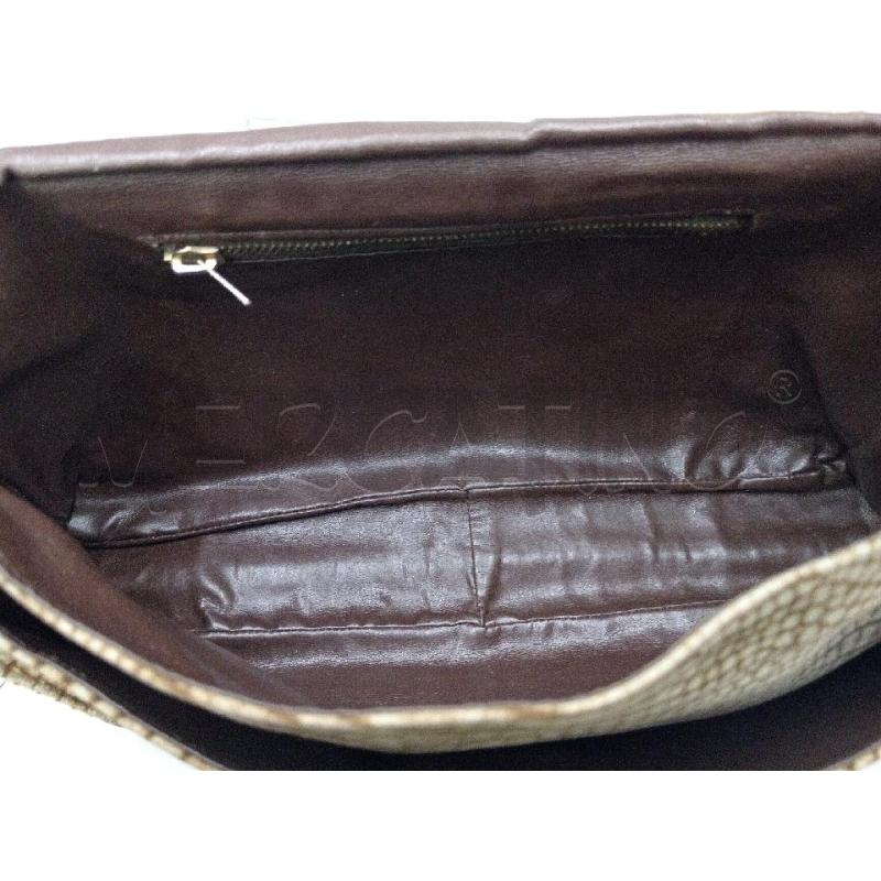 BORSA DONNA CASTIONI TAPIRO MARRONE | Mercatino dell'Usato Moncalieri bengasi 5