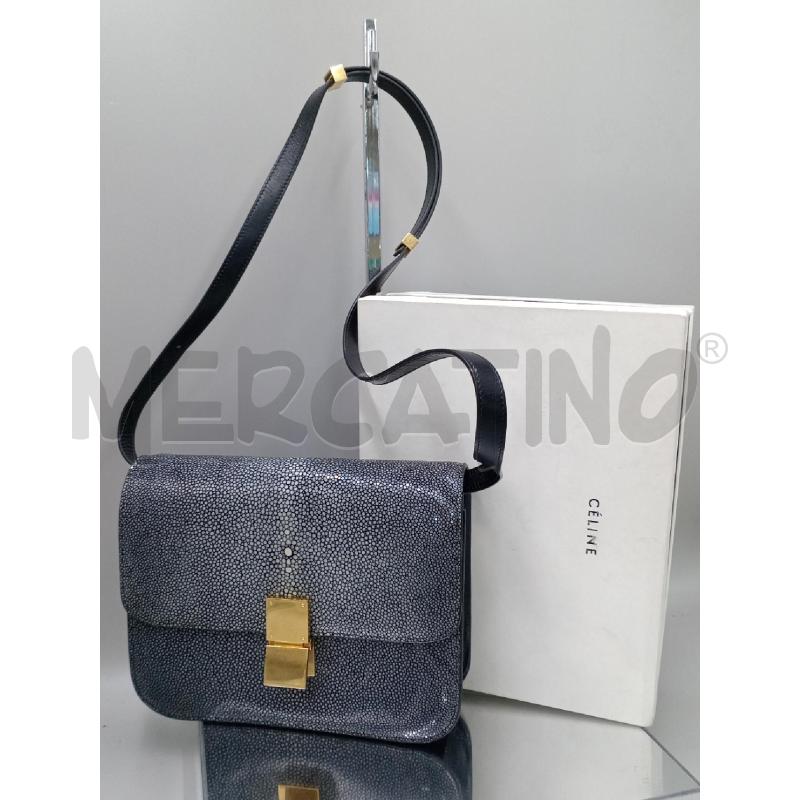 BORSA DONNA CELINE STINGRAY GRIGIA TRACOLLA | Mercatino dell'Usato Moncalieri bengasi 4