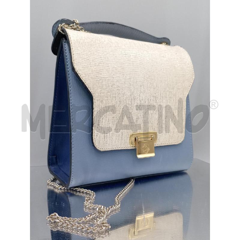 BORSA DONNA CHIARA BIASI TRACOLLA GRIGIA BEIGE | Mercatino dell'Usato Moncalieri bengasi 1