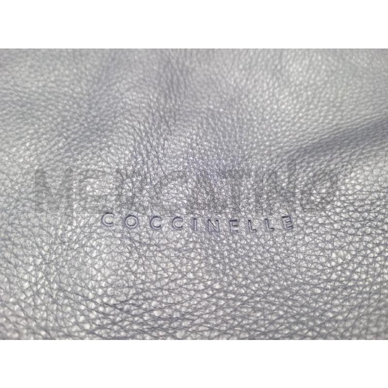 BORSA DONNA COCCINELLE PELLE BLU A SPALLA CON TRACOLLA | Mercatino dell'Usato Moncalieri bengasi 5