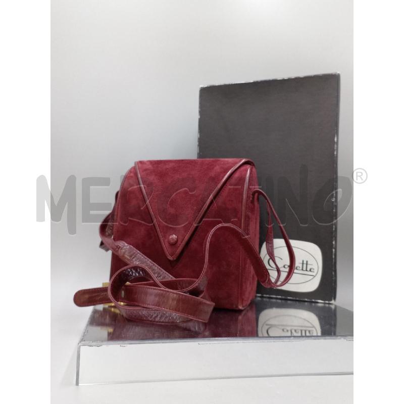 BORSA DONNA COLETTE BORDEAUX CON TRACOLLA  | Mercatino dell'Usato Moncalieri bengasi 1
