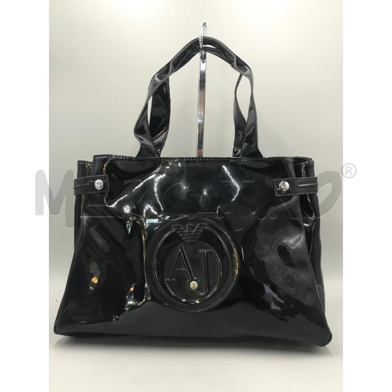 BORSA DONNA EMPORIO ARMANI NERA | Mercatino dell'Usato Moncalieri bengasi 1