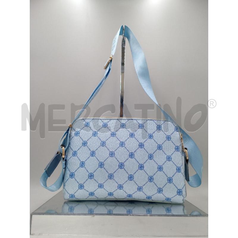 BORSA DONNA ENRICO COVERI TRACOLLA AZZURRA | Mercatino dell'Usato Moncalieri bengasi 2