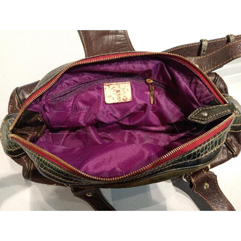 BORSA DONNA ETRO PELLE SCAMOSCIATA CON PARTICOLARE DORATO DAVANTI | Mercatino dell'Usato Moncalieri bengasi 5