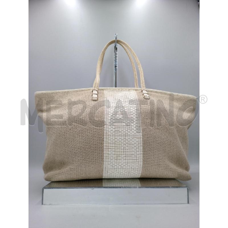 BORSA DONNA FENDI BEIGE DOPPIO TESSUTO CON IMPERFEZIONI  | Mercatino dell'Usato Moncalieri bengasi 2