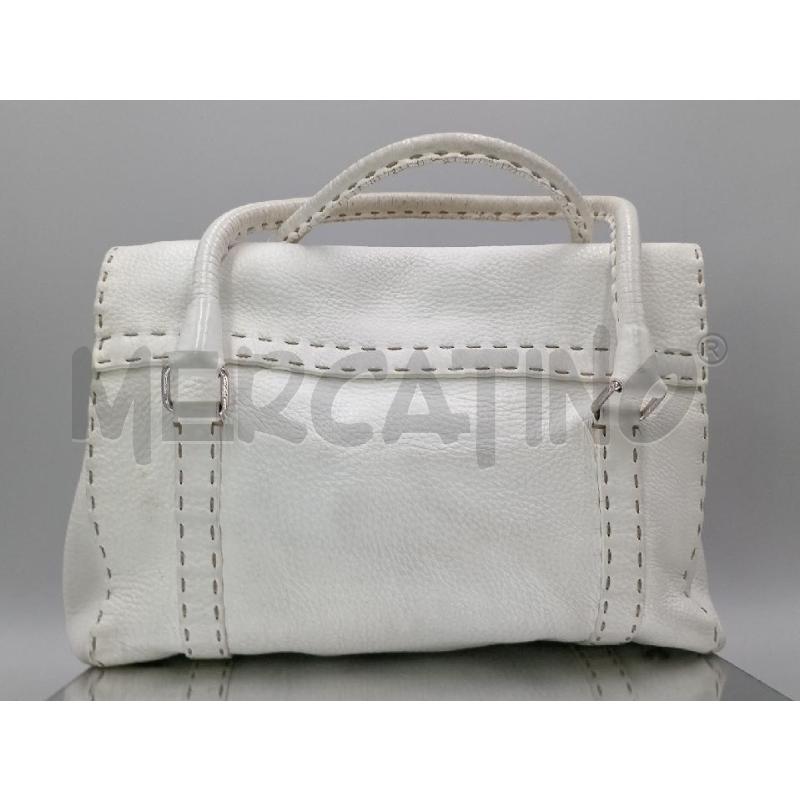 BORSA DONNA FENDI SELLERIA LINDA BIANCA | Mercatino dell'Usato Moncalieri bengasi 2