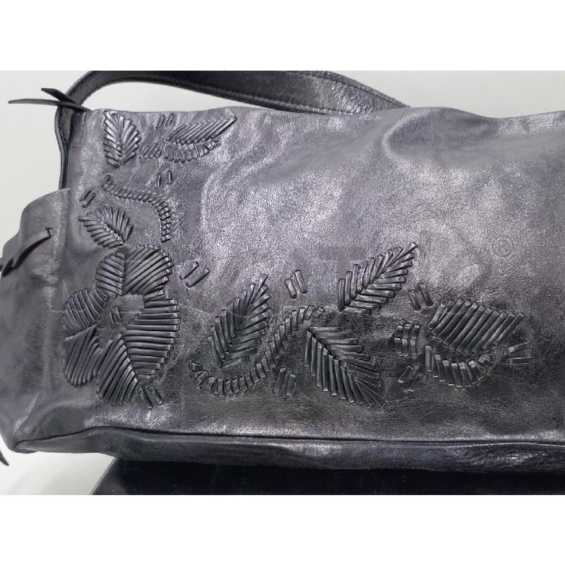 BORSA DONNA FRANCESCO BIASIA NERA CON MOTIVO FOGLIE | Mercatino dell'Usato Moncalieri bengasi 4