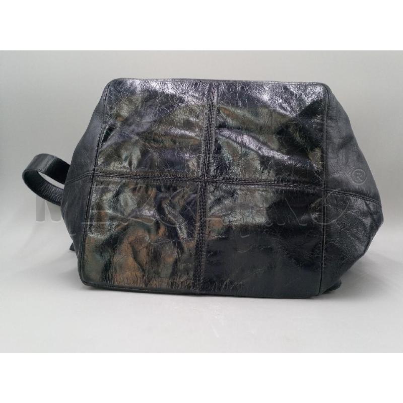 BORSA DONNA FRANCESCO BIASIA NERA PELLE | Mercatino dell'Usato Moncalieri bengasi 4