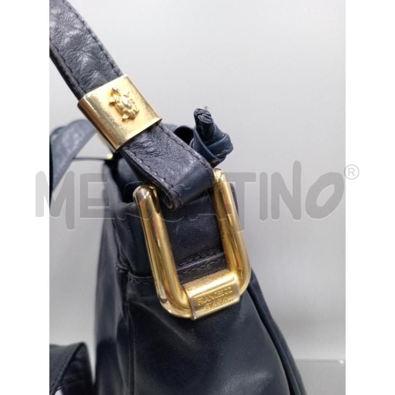 BORSA DONNA FRQANCESCO BIASIA BLU TRACOLLA | Mercatino dell'Usato Moncalieri bengasi 3