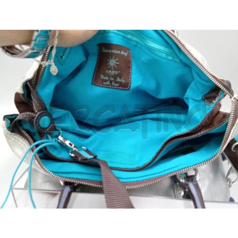 BORSA DONNA GAB'S ARGENTATA | Mercatino dell'Usato Moncalieri bengasi 5