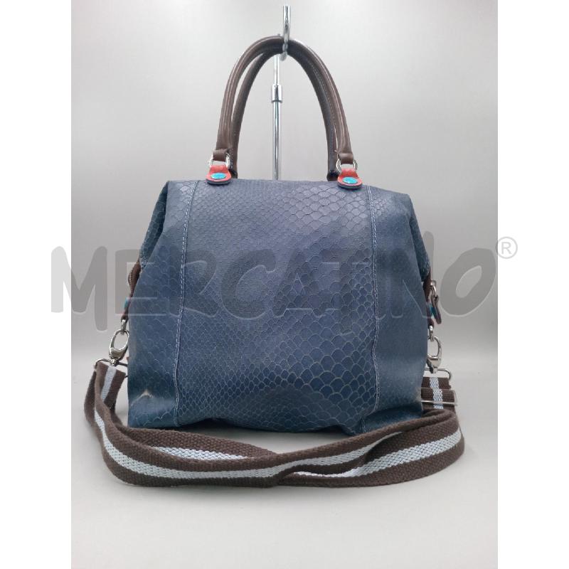 BORSA DONNA GAB'S AZZURRO | Mercatino dell'Usato Moncalieri bengasi 2