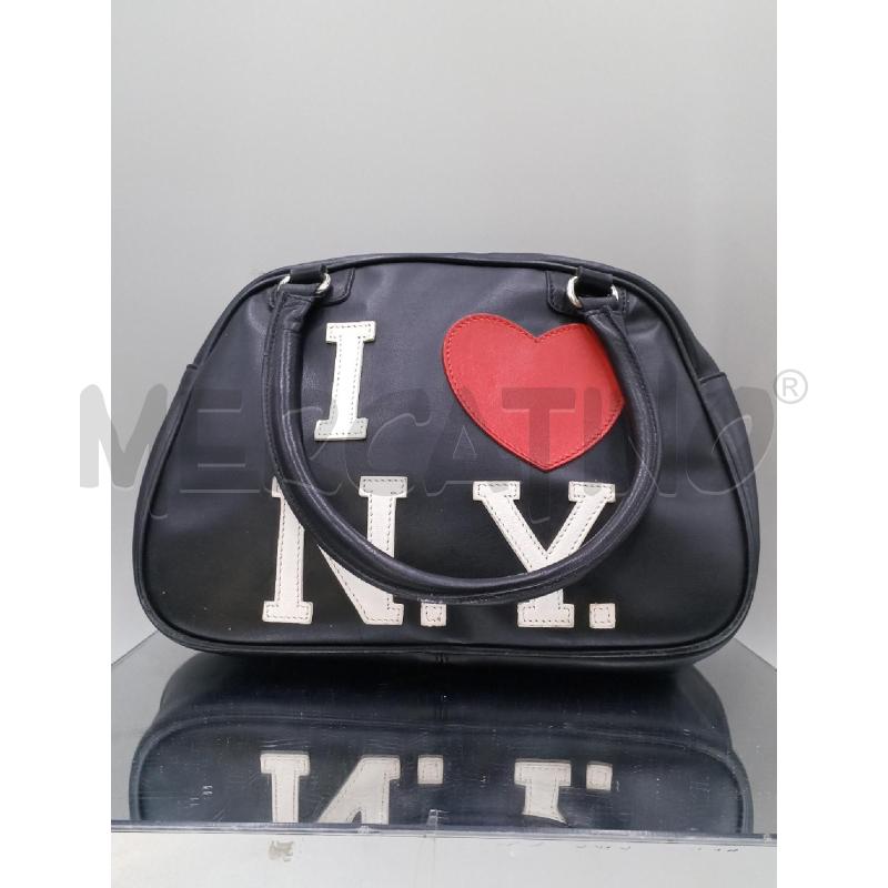 BORSA DONNA GILLI I LOVE NY NERA | Mercatino dell'Usato Moncalieri bengasi 1