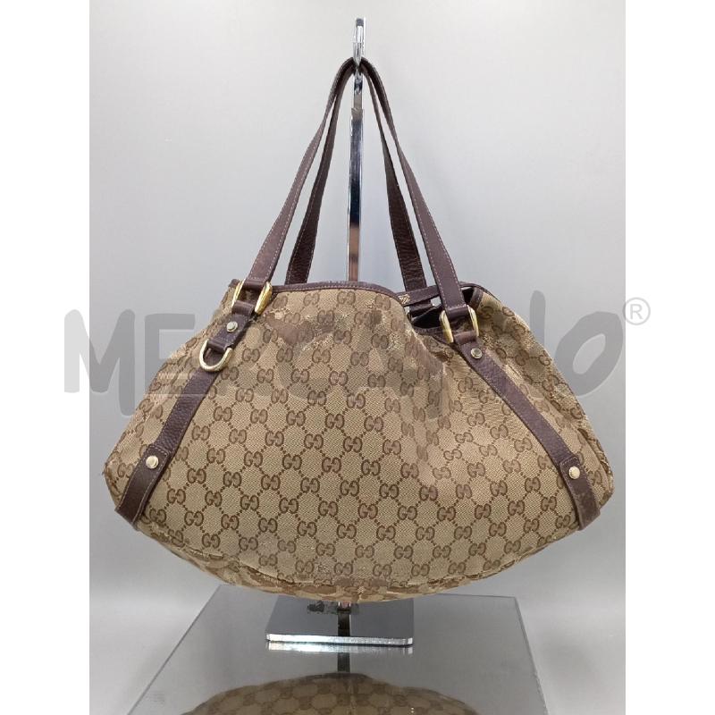 BORSA DONNA GUCCI D-RING IN TELA DA REVISIONARE | Mercatino dell'Usato Moncalieri bengasi 3