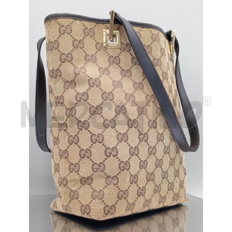BORSA DONNA GUCCI TOTE BAG IN TELA   | Mercatino dell'Usato Moncalieri bengasi 1