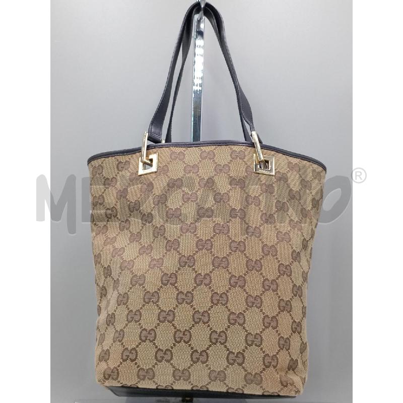BORSA DONNA GUCCI TOTE BAG IN TELA   | Mercatino dell'Usato Moncalieri bengasi 2