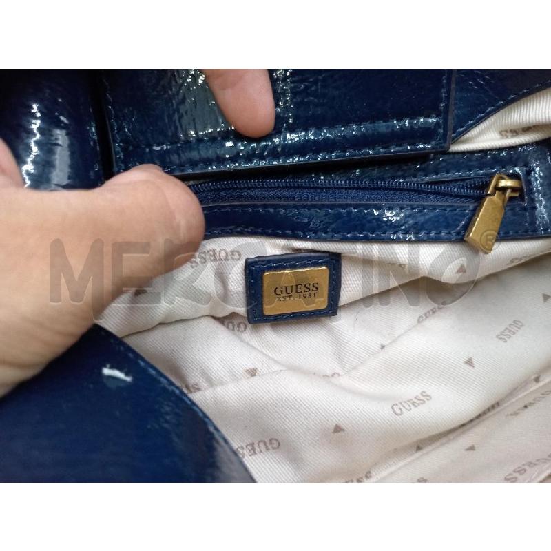 BORSA DONNA GUESS BLU | Mercatino dell'Usato Moncalieri bengasi 2