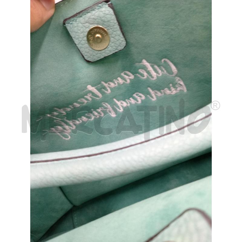 BORSA DONNA HELLO KITTY VERDE  | Mercatino dell'Usato Moncalieri bengasi 5
