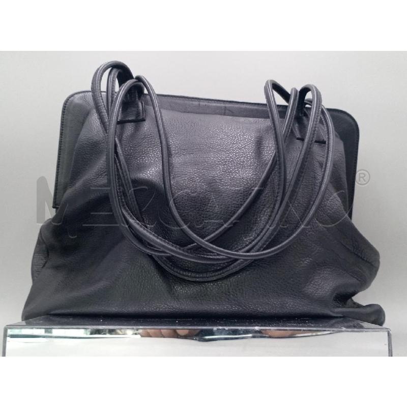 BORSA DONNA IXOS NERA GRANDE IN PELLE | Mercatino dell'Usato Moncalieri bengasi 4