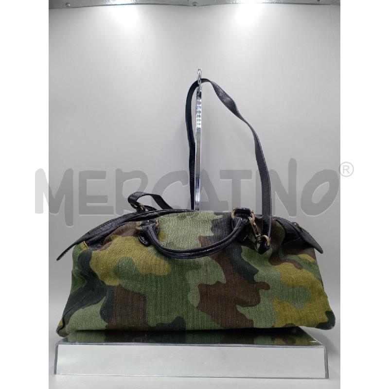 BORSA DONNA LA TILDE MIMETICA VERDE CON TELEFONO | Mercatino dell'Usato Moncalieri bengasi 2