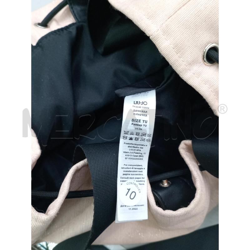BORSA DONNA LIU JO ROSA CON GLITTER | Mercatino dell'Usato Moncalieri bengasi 5