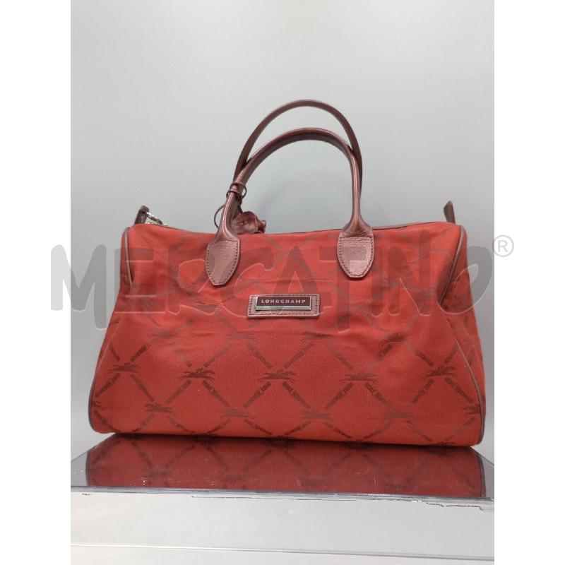 BORSA DONNA LONGCHAMP ROSSA A MANO ROSSA  | Mercatino dell'Usato Moncalieri bengasi 1